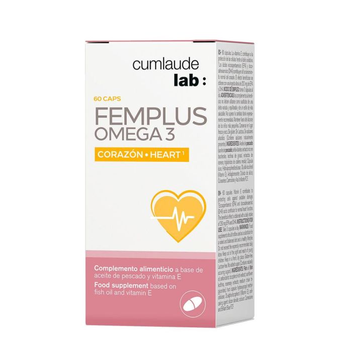 Cumlaude Lab Femplus Omega 3 Comprimidos 60 Unidades 1 Cumlaude Lab Femplus Omega 3 Comprimidos 60 Unidades 1