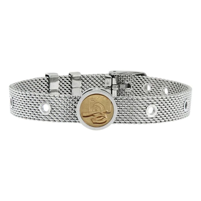 Pulsera Unisex Photographer Talent Jewels TJA-3-07-01-1-235 Plateado 0 Pulsera Unisex Photographer Talent Jewels TJA-3-07-01-1-235 Plateado 0
