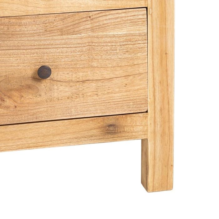 Mueble Tv Natural Madera Mindi Salón 150 X 40 X 55 cm