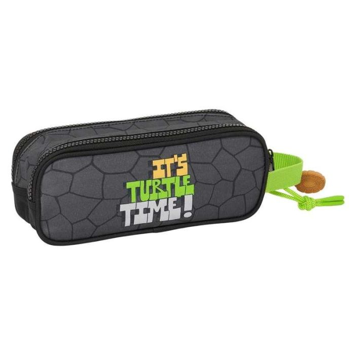 Bolso Escolar Portatodo Safta Doble Tortugas Ninja 80x210x60 mm 3