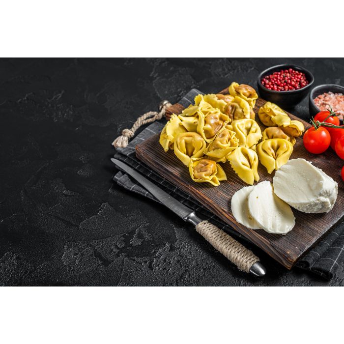 Quttin Rodillo Cortapastas Cuadrado Rizado para Repostería, 16.5 x 8.5 x 4 cm (24 Unidades)