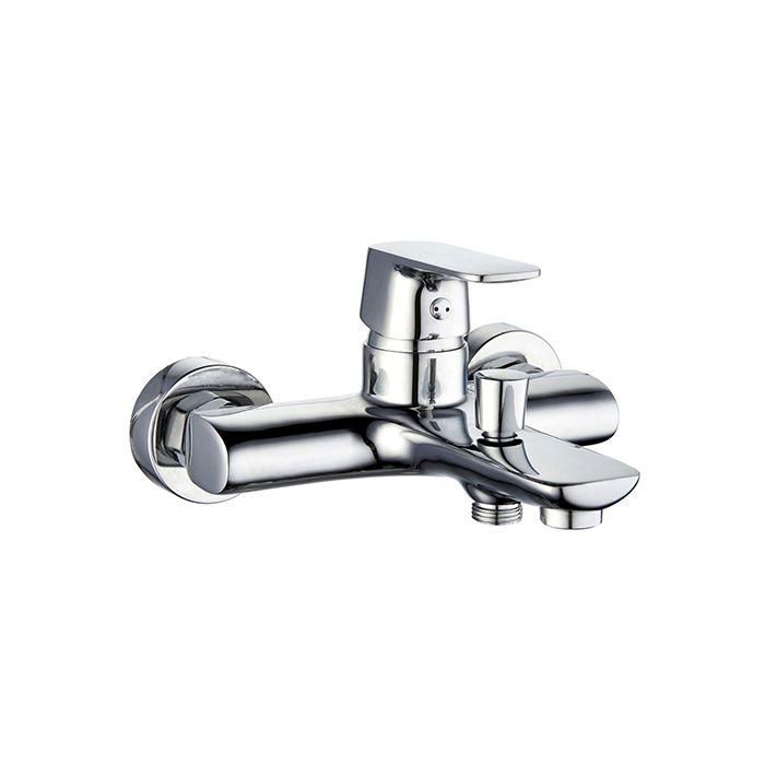 ROUSSEAU Grifo Mezclador Mecánico para Baño y Ducha Dunedin, Moderno, Cuerpo Latón, Cartucho Cerámica Ø35mm, Boquilla con Aireador y Desviador ROUSSEAU Grifo Mezclador Mecánico para Baño y Ducha Dunedin, Moderno, Cuerpo Latón, Cartucho Cerámica Ø35mm, Boquilla con Aireador y Desviador
