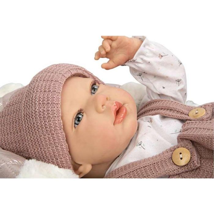 Muñeca reborn sandra con manta 40 cm.cuerpo blando 30 Muñeca reborn sandra con manta 40 cm.cuerpo blando 30