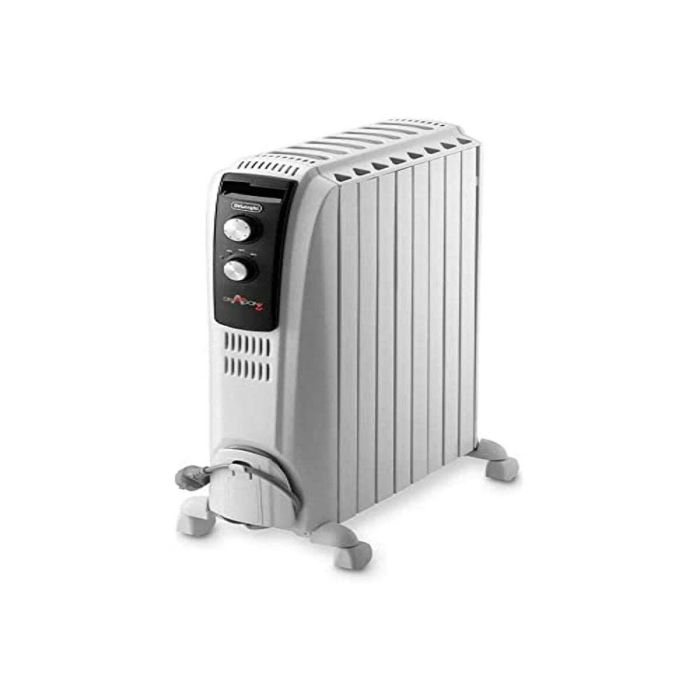 RADIADOR DE ACEITE DELONGHI DRAGON4 TRD4 0820 - 2000W - 3 AJUSTES DE POTENCIA - 8 ALETAS - ALMACENAMIENTO DE CABLE - ASAS Y RUEDAS