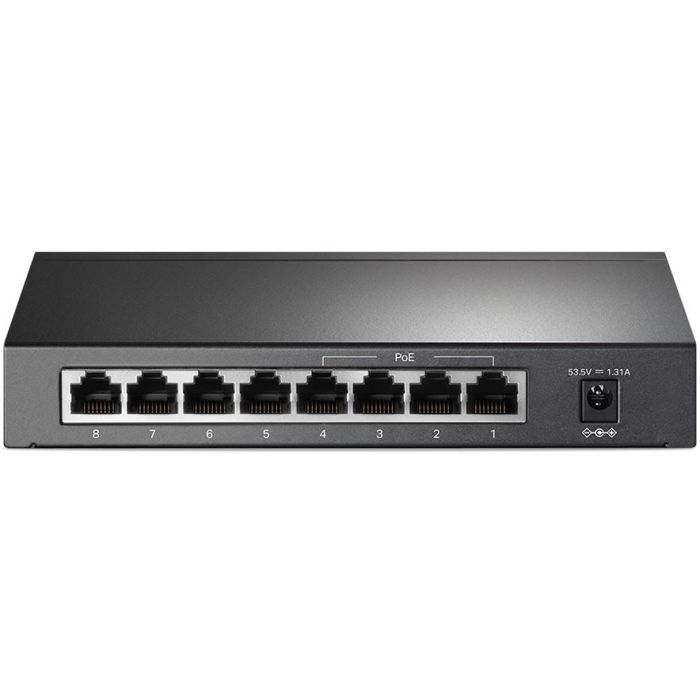 TP-Link TL-SF1008P Switch PoE No Administrado 8 Puertos Fast Ethernet 10/100 para Redes de Cámaras IP y Dispositivos 2 TP-Link TL-SF1008P Switch PoE No Administrado 8 Puertos Fast Ethernet 10/100 para Redes de Cámaras IP y Dispositivos 2