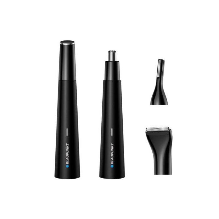 Blaupunkt BP5016 Perfilador Cortapelo Nariz Orejas Cejas Barba Recargable USB-C con 3 Accesorios
