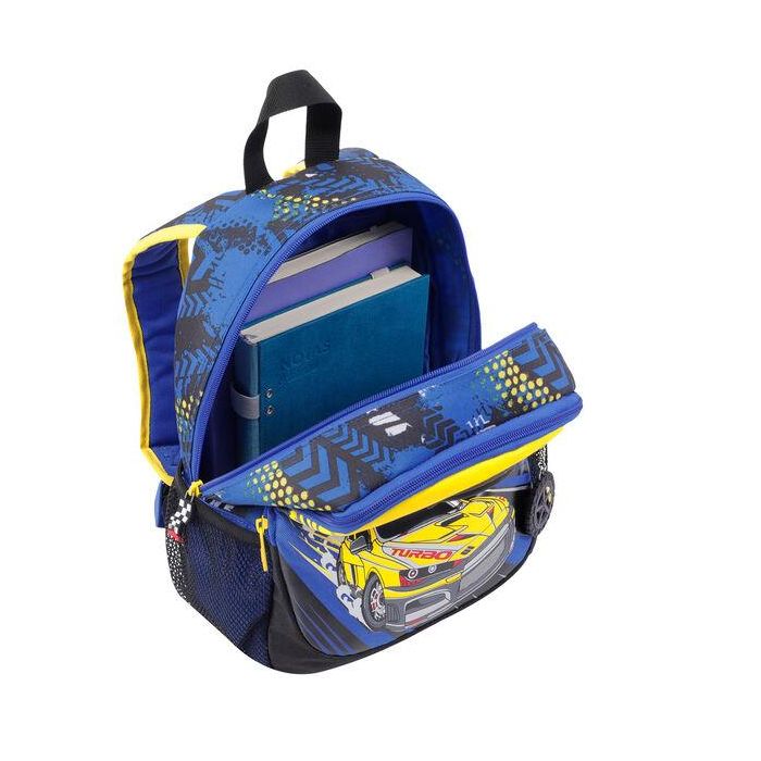 Totto Mochila Escolar Pequeña Coches de Carreras MJ04VLC001-2310-6J7S Azul 31x23x10 cm 4 Totto Mochila Escolar Pequeña Coches de Carreras MJ04VLC001-2310-6J7S Azul 31x23x10 cm 4