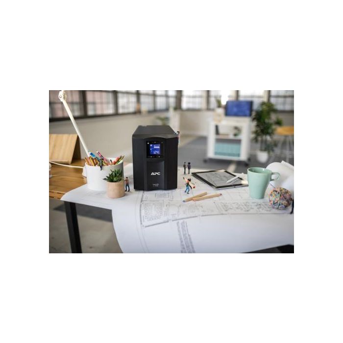 APC SMC1000iC SAI Línea Interactiva 600W 1000VA SmartConnect LCD 5