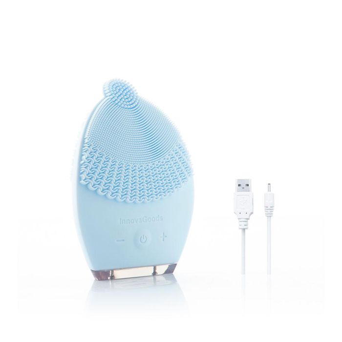 Masajeador/limpiador facial recargable vipur v0103541 innovagoods 1 Masajeador/limpiador facial recargable vipur v0103541 innovagoods 1