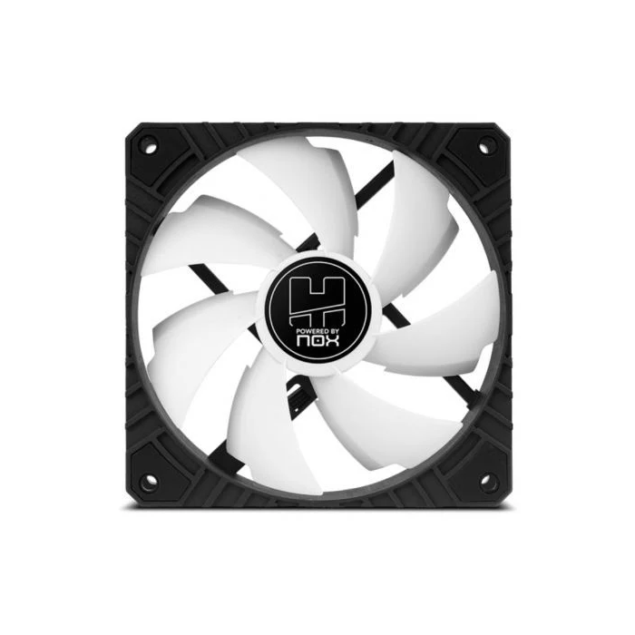 Nox NXHUMMERHFANPROWN Ventilador PC 12cm PWM Control de Velocidad Ultrasilencioso