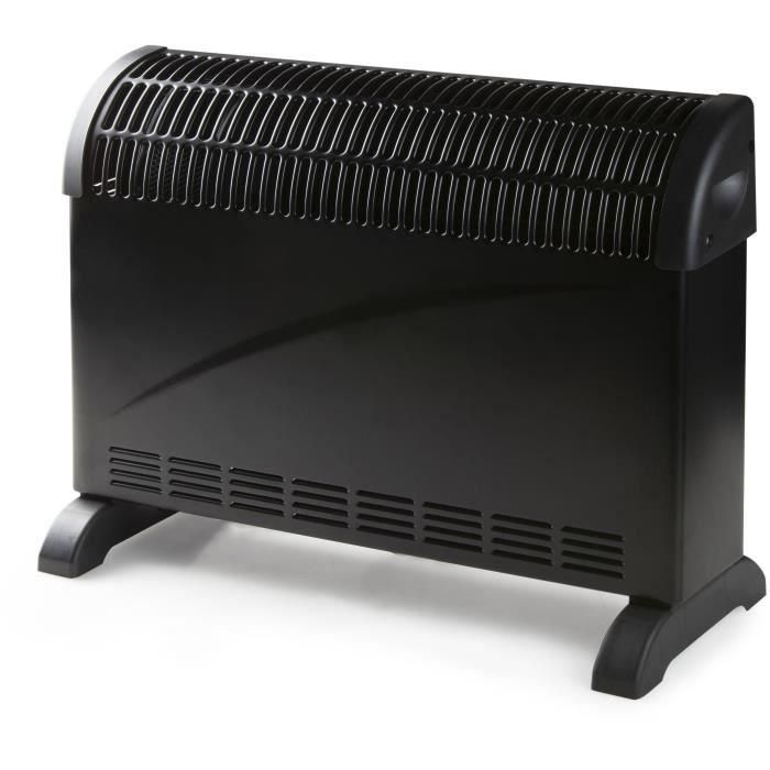 Convector turbo - 2000 W - DOMO - DO7350CH - 52,5 x 38,8 x 19,5 cm - Negro Convector turbo - 2000 W - DOMO - DO7350CH - 52,5 x 38,8 x 19,5 cm - Negro