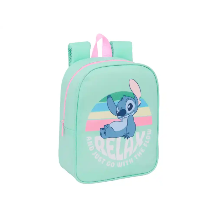 Safta Mochila Guardería Adaptable a Carro, Stitch, 22x27x10cm 0 Safta Mochila Guardería Adaptable a Carro, Stitch, 22x27x10cm 0