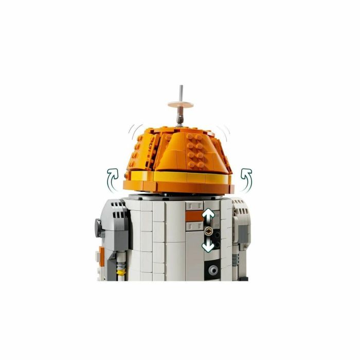 LEGO Star Wars 75416 Ahsoka, el droide astromecánico Chopper (C1-10P), set de construcción, a partir de 10 años 15 LEGO Star Wars 75416 Ahsoka, el droide astromecánico Chopper (C1-10P), set de construcción, a partir de 10 años 15