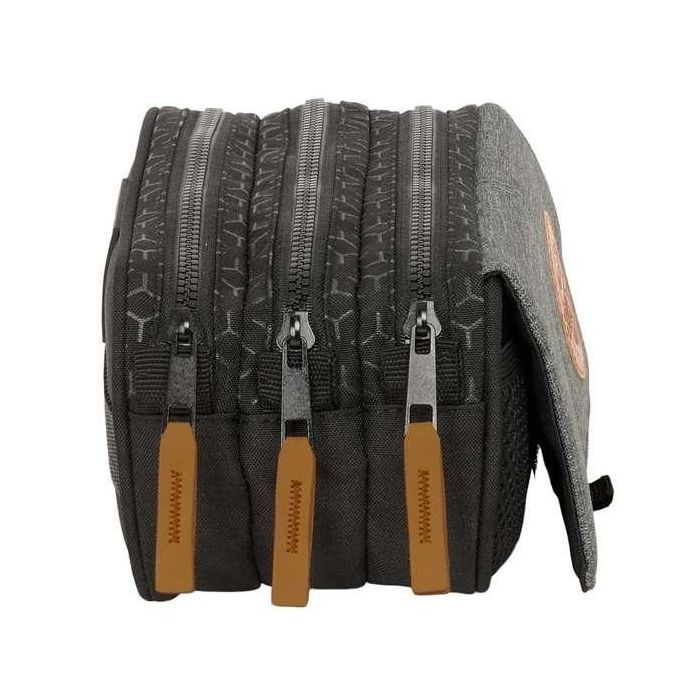 Portatodo BlackFit8 Old school Negro Gris 21,5 x 10 x 8 cm 2 Portatodo BlackFit8 Old school Negro Gris 21,5 x 10 x 8 cm 2