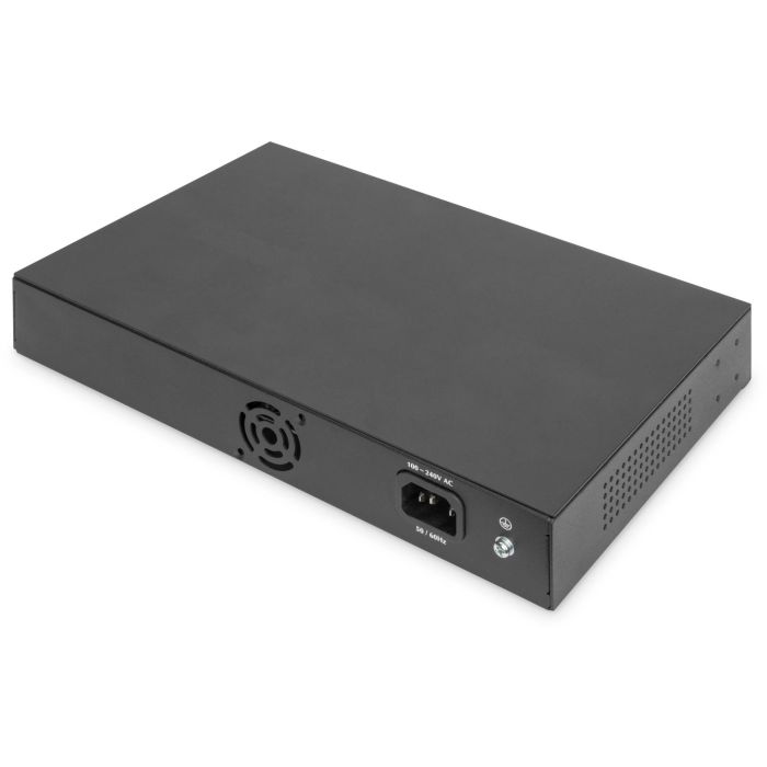 DIGITUS Switch 16-Port Gigabit. 19" unmanaged schwarz 1 DIGITUS Switch 16-Port Gigabit. 19" unmanaged schwarz 1