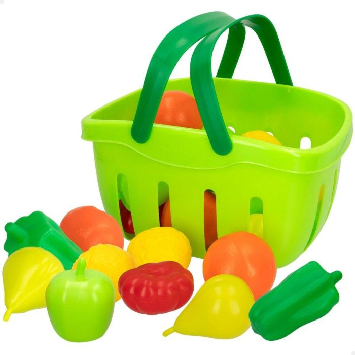 Set de Alimentos de Juguete Colorbaby 22 Piezas (12 Unidades) 6 Set de Alimentos de Juguete Colorbaby 22 Piezas (12 Unidades) 6