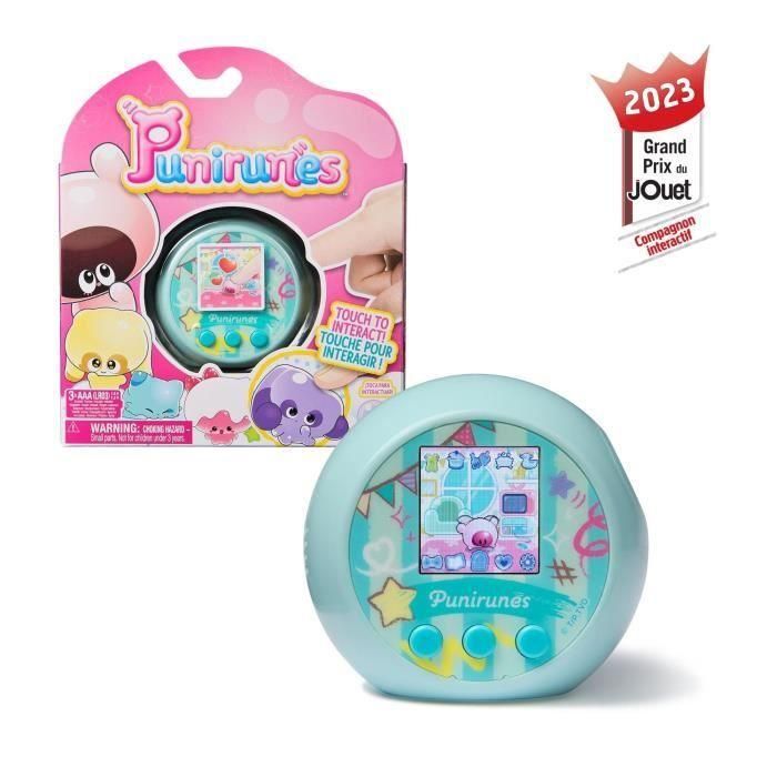 Spin Master 6071162 Punirunes Mascota Digital Interactivo Sensorial Táctil con Pantalla a Color y Personajes Coleccionables que Evolucionan Spin Master 6071162 Punirunes Mascota Digital Interactivo Sensorial Táctil con Pantalla a Color y Personajes Coleccionables que Evolucionan