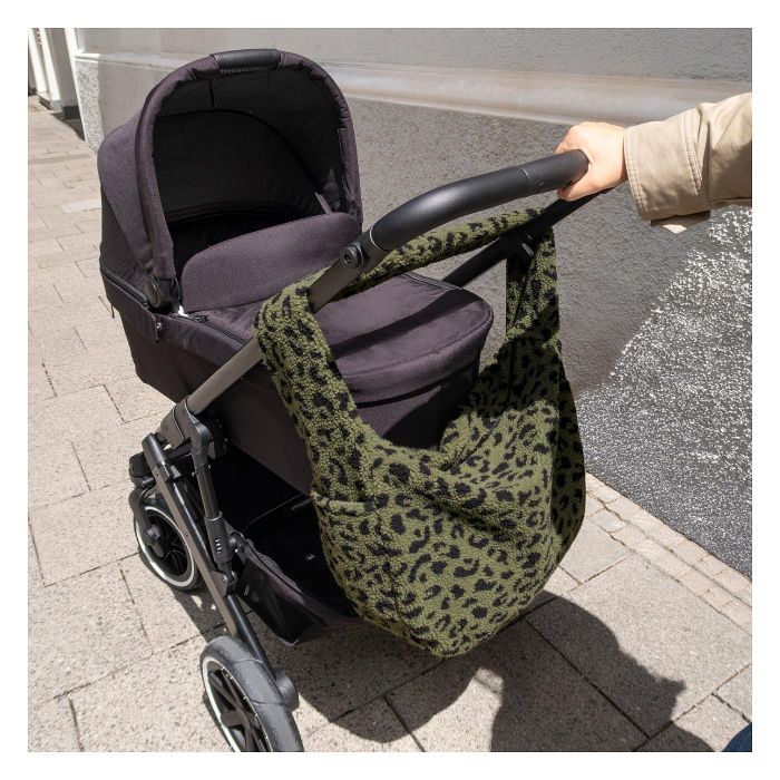 Reisenthel Bolso Moonbag Teddy Leo Oliva - Bolso Grande, 24 Litros, 480 x 330 x 140 mm, Poliéster Monocromo