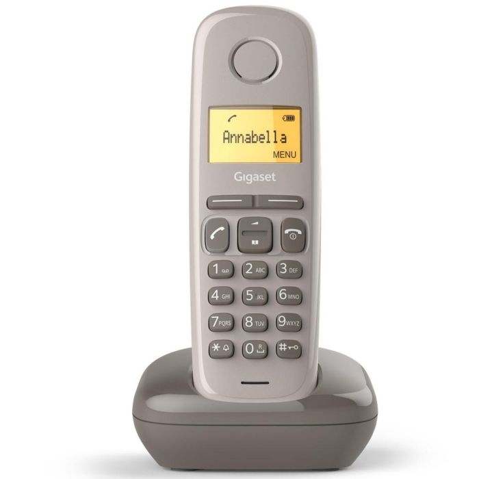 Gigaset Teléfono Inalámbrico A170 / Marrón S30852-H2802-D204 1