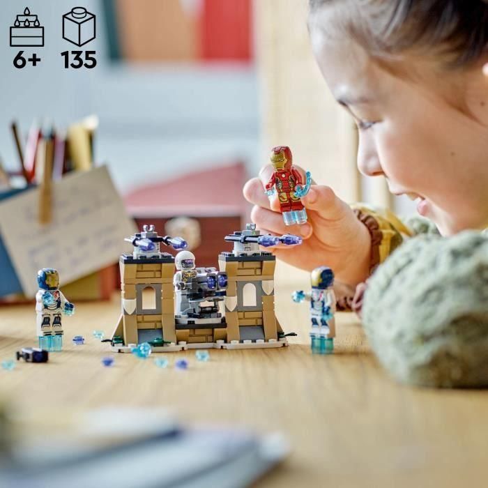 Juego de construccion iron man y legión de hierro vs soldado de hydra lego super heroes marvel 3