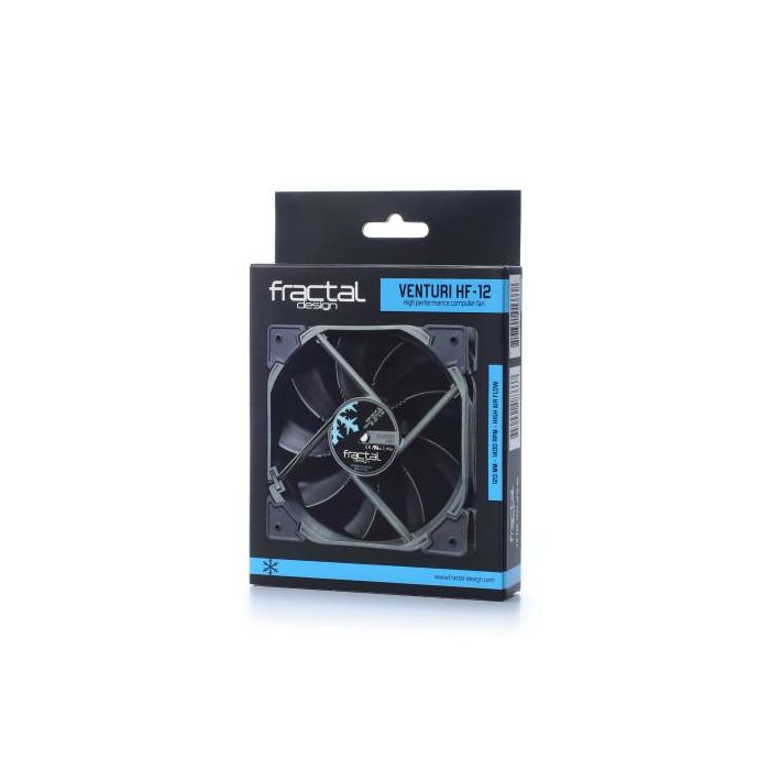 Fractal Design FD-FAN-VENT-HP12-PWM-BK Ventilador para Carcasa de Ordenador, 12 cm, Negro/Gris 2 Fractal Design FD-FAN-VENT-HP12-PWM-BK Ventilador para Carcasa de Ordenador, 12 cm, Negro/Gris 2