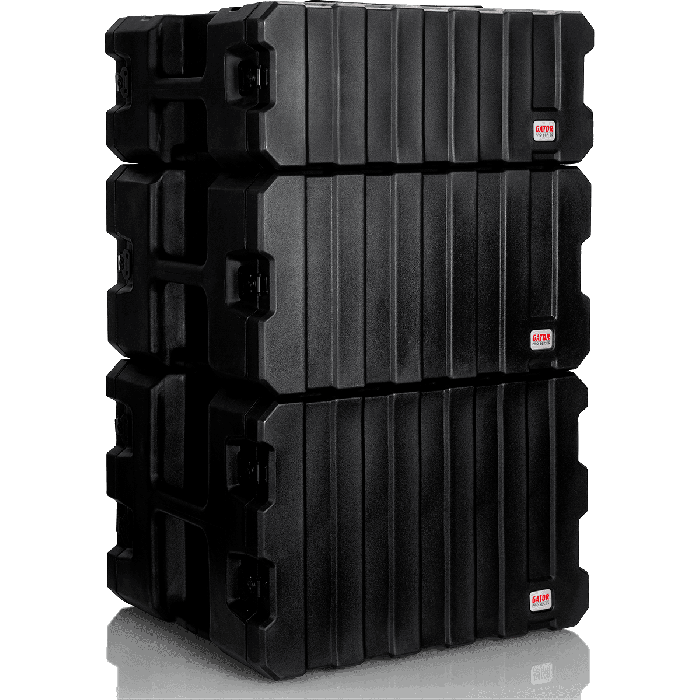 Gator Rack Flightcase G-Pro para 8 Unidades - 19" (Con Ruedas)