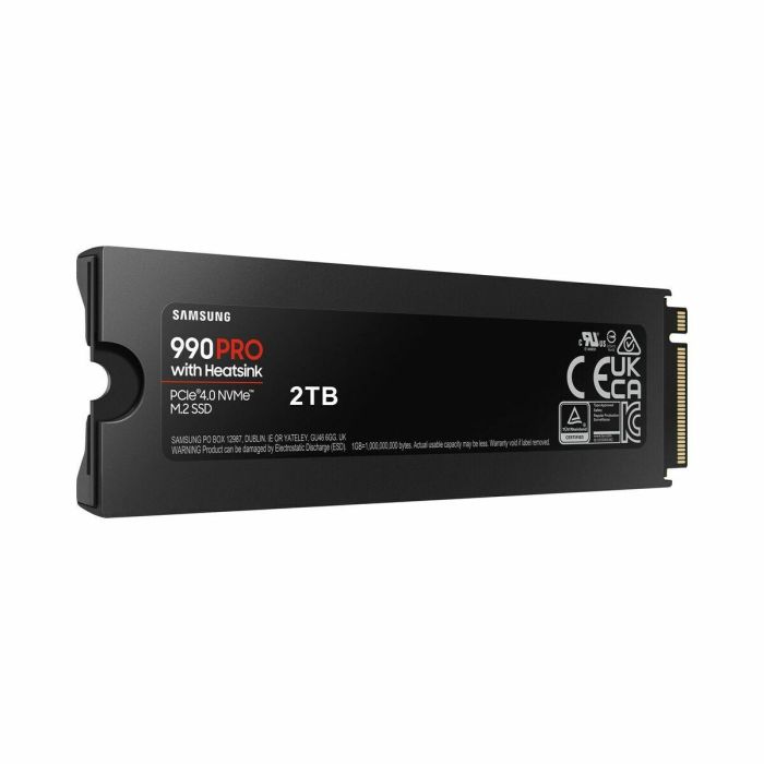 Samsung 990 PRO M.2 2TB NVMe PCIe 4.0 x4 con disipador de calor para PC y Consola 6 Samsung 990 PRO M.2 2TB NVMe PCIe 4.0 x4 con disipador de calor para PC y Consola 6