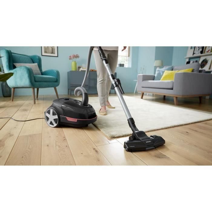 Aspirador de bote con bolsa - PHILIPS - XD5123/10 - 900 W - 4 L - Negro 3 Aspirador de bote con bolsa - PHILIPS - XD5123/10 - 900 W - 4 L - Negro 3