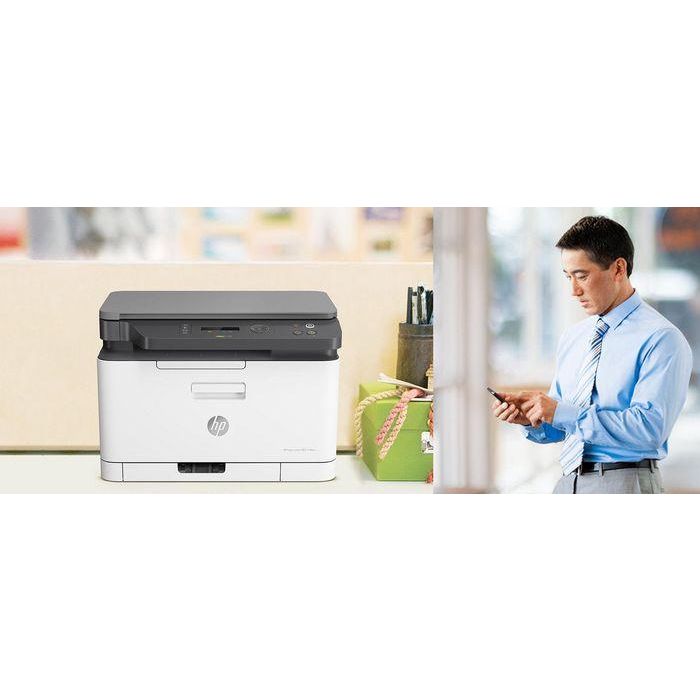 HP 4ZB96A - Impresora Multifunción Láser Color MFP 178NW WiFi 3 en 1 Compacta para Oficina y Hogar, 18ppm Negro, 4ppm Color 14 HP 4ZB96A - Impresora Multifunción Láser Color MFP 178NW WiFi 3 en 1 Compacta para Oficina y Hogar, 18ppm Negro, 4ppm Color 14