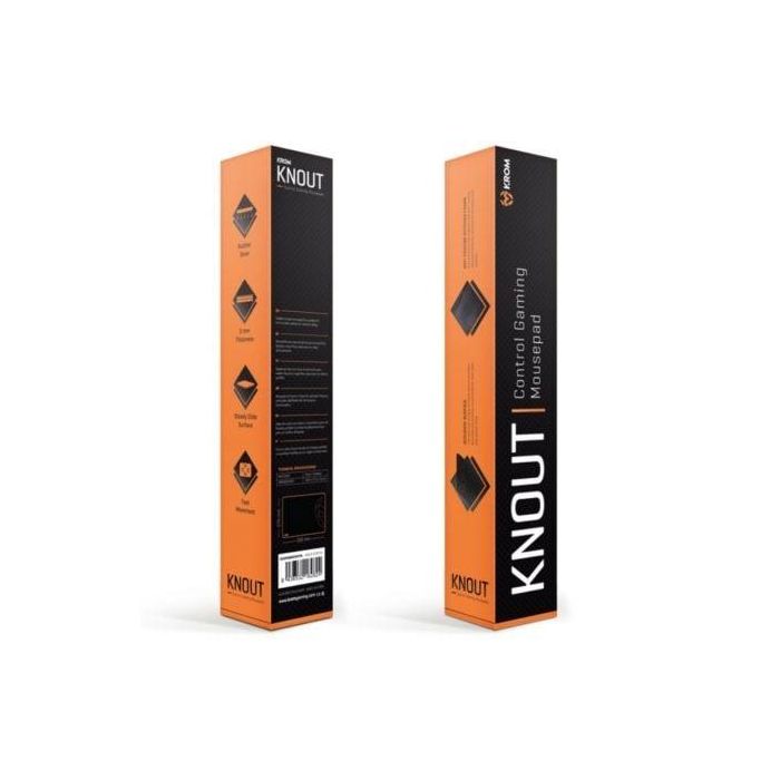 Alfombrilla Gaming Krom Knout Kontrol Negro 3 Alfombrilla Gaming Krom Knout Kontrol Negro 3