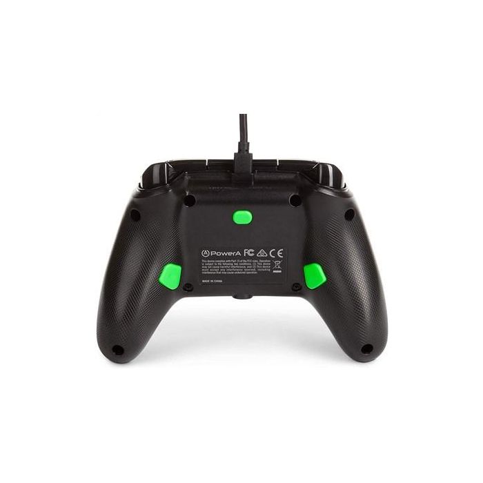 Power A Mando con Cable 1518818-02 para Xbox Series X/S Green Hint 6