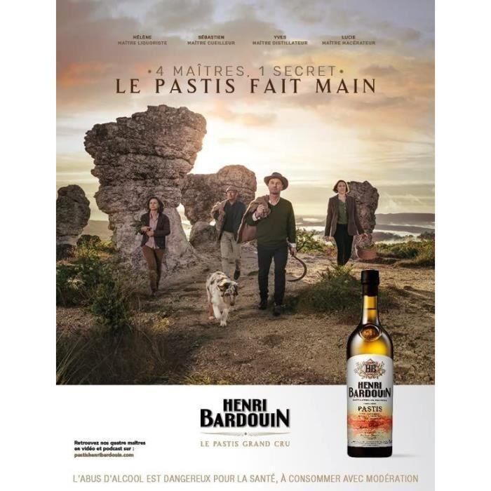 Pastis Henri Bardouin - 70 cl 4