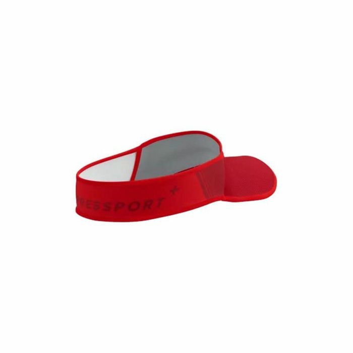 Visera Compressport XHWU389-3050 Rojo Talla única 3