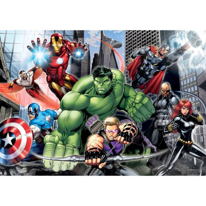 Clementoni Puzzle Vengadores Avengers Marvel 104pz Maxi 68x48cm 1