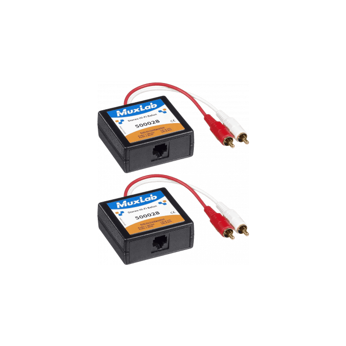 Balun Hi-Fi Estéreo (Cat.5) Pack De 2 Piezas 1