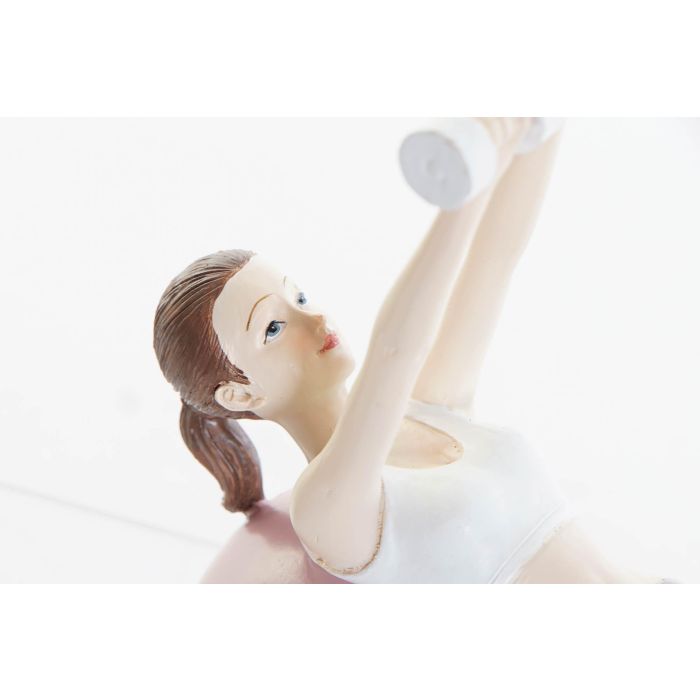 DKD Home Decor Figura Scandi Chica Yoga Resina Rosa 8 x 17.5 x 18.5 cm 1 DKD Home Decor Figura Scandi Chica Yoga Resina Rosa 8 x 17.5 x 18.5 cm 1