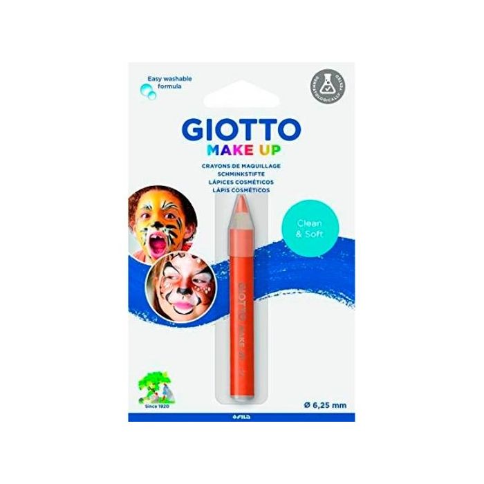 Giotto lápiz cosmético individual unisex para niños naranja -blister-
