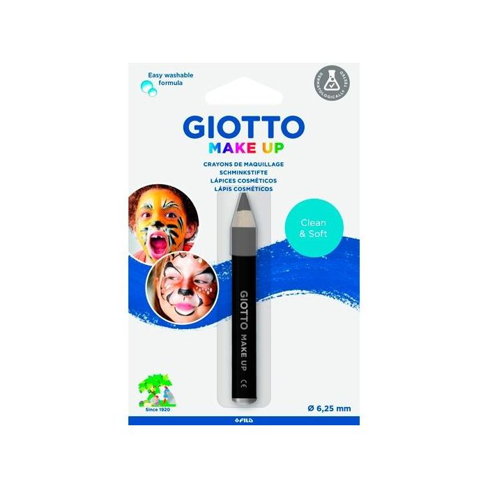 Giotto Lápiz Cosmético Individual Unisex Para Niños Negro -Blister-