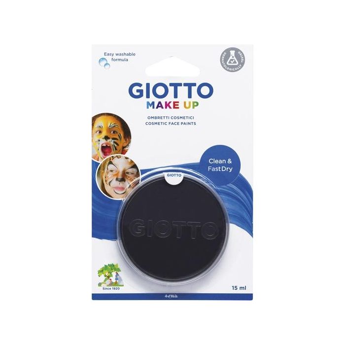 Giotto Pintura facial individual unisex para niños 15 ml negro -blister-