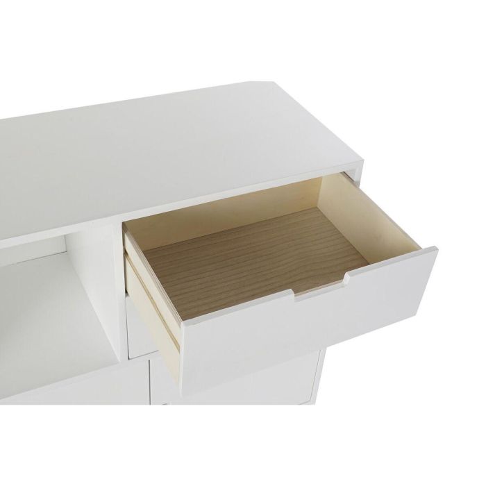 Buffet Scandi DKD Home Decor Blanco Blanco 35 x 80 x 120 cm 2