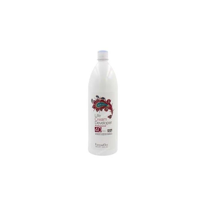 Farmavita Life Cr. Developer 40 Volúmenes 1000ml - Emulsión Oxidante Estabilizada en Crema