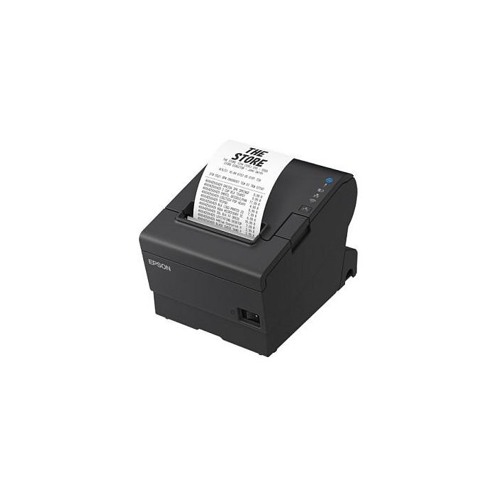 Epson TM-T88 VII Impresora de Tickets Térmica, Ancho Papel 80mm, USB-Ethernet, Negra