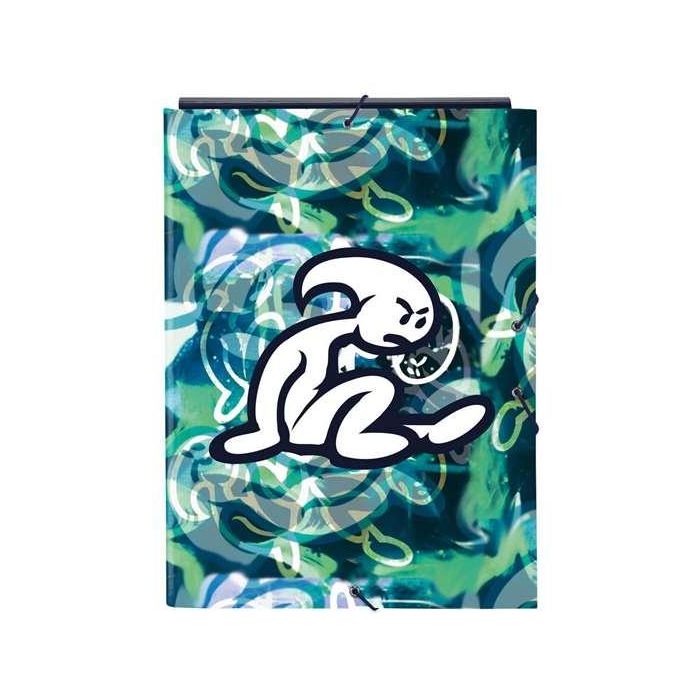Carpeta Carton Folio Gomas Solapas Safta El Niño Kook Carpeta Carton Folio Gomas Solapas Safta El Niño Kook