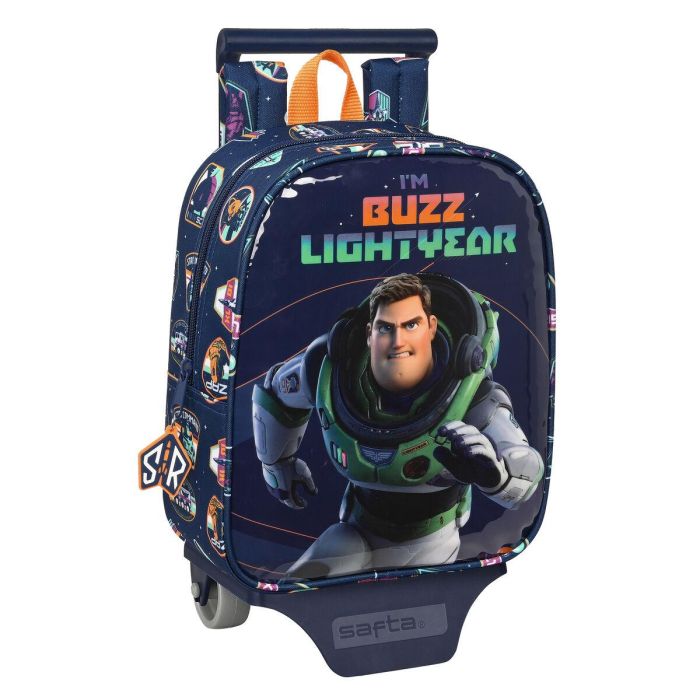 Mochila Escolar con Ruedas Buzz Lightyear Azul marino (22 x 27 x 10 cm) Mochila Escolar con Ruedas Buzz Lightyear Azul marino (22 x 27 x 10 cm)