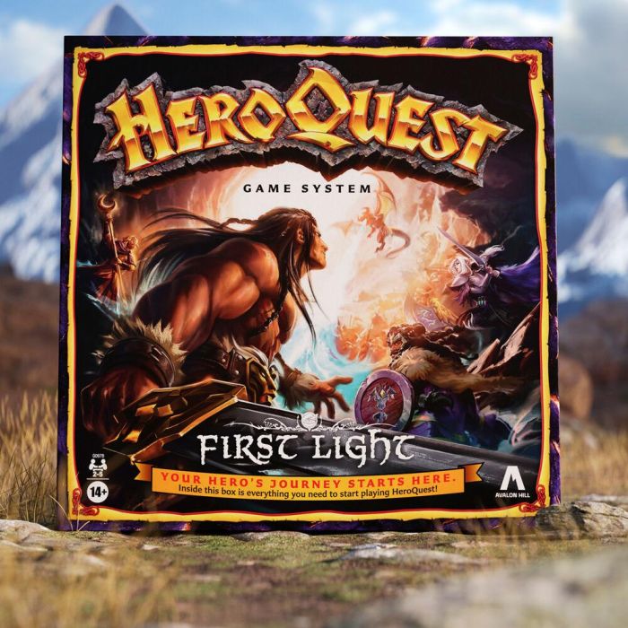 Hasbro HeroQuest First Light Juego de Mesa Español para 2-5 Jugadores +14 Años 8