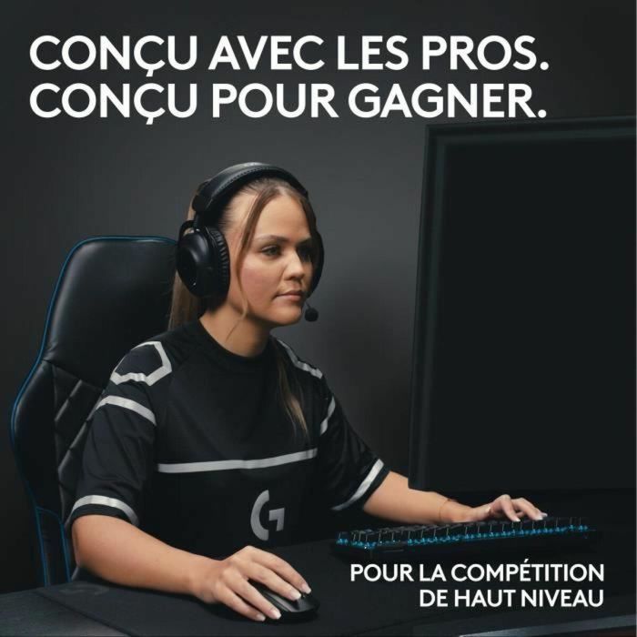 Teclado para juegos - inalámbrico - LOGITECH G - G Pro X TKL Lightspeed - USB - AZERTY - Blanco 5 Teclado para juegos - inalámbrico - LOGITECH G - G Pro X TKL Lightspeed - USB - AZERTY - Blanco 5