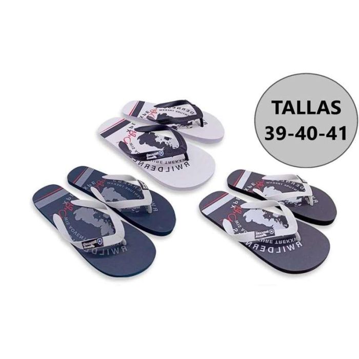 Chanclas basic pvc unisex adulto 39-40-41 1