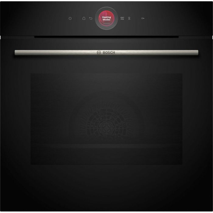 Horno multifunción de pirólisis Softclose - BOSCH SER8 - HBG7741B1 Negro - Volumen del horno: 71l - 14 modos de cocción - Al595xL594xP548 mm 0 Horno multifunción de pirólisis Softclose - BOSCH SER8 - HBG7741B1 Negro - Volumen del horno: 71l - 14 modos de cocción - Al595xL594xP548 mm 0
