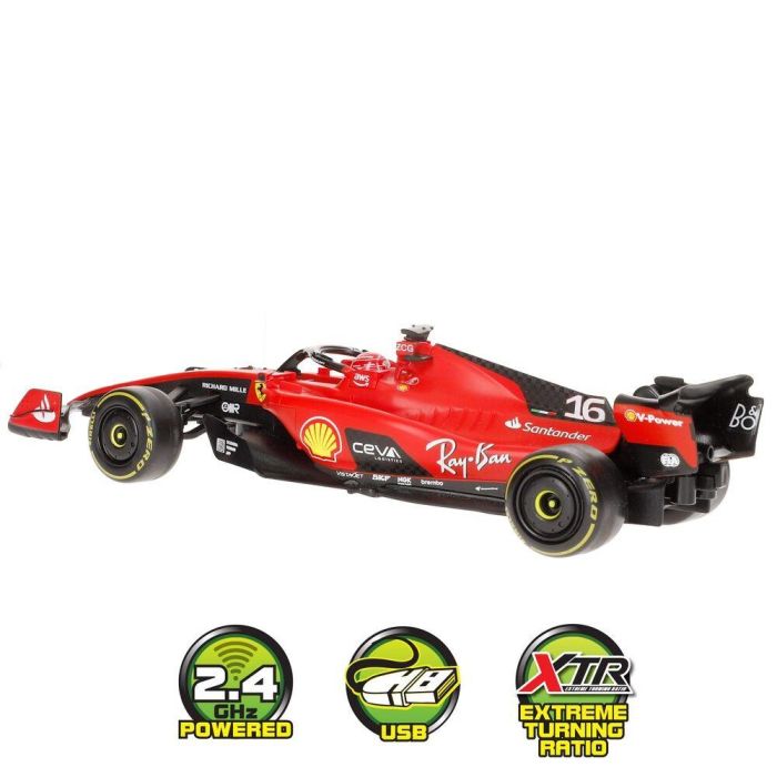 Coche Ferrari Formula 1 Charles Leclerc radio control 1 Coche Ferrari Formula 1 Charles Leclerc radio control 1