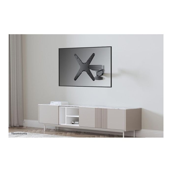 Neomounts WL70-550BL14 Soporte de Pared para Monitor/TV, 32-55", 5-30 kg, Muelle de Gas, Movimiento Completo, Ajuste de Nivel, Negro